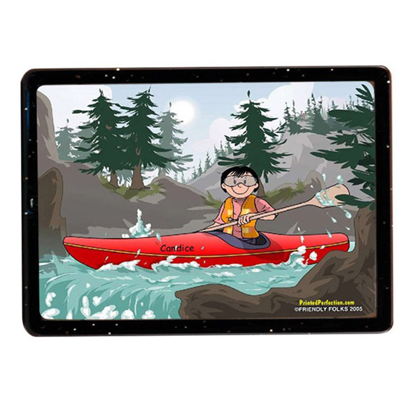 Kayak personnalisé - aimant en acrylique pour femme - excellent cadeau!, Oui