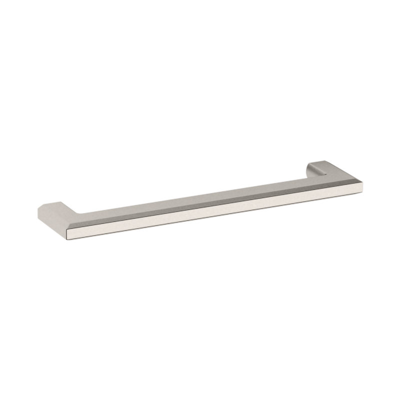 Satin Nickel Brushed Cabinet Pull with Mounting Hardware