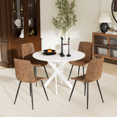 5 Pieces Dining Table Set for 4