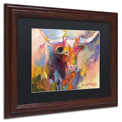 « boeuf », impression sur toile