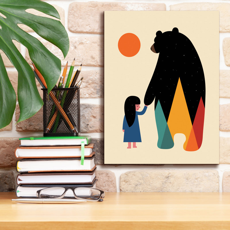 «Go Home» par Andy Westface, H 16 po x l 12 po x P 0,75 po