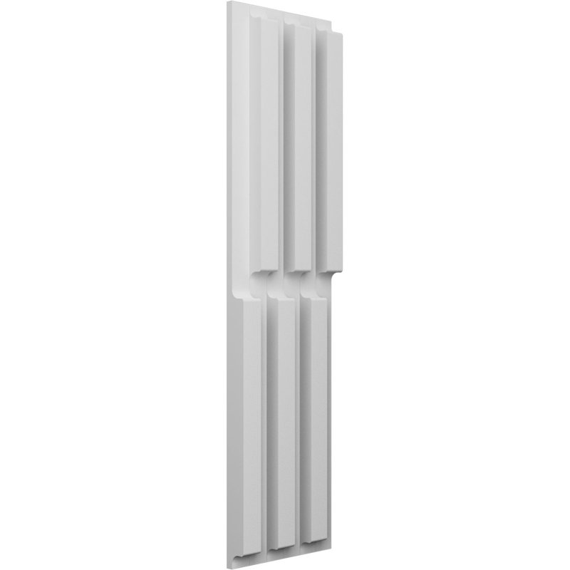 Niagra Style Seamless White Wall Tile Panel