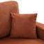 Velours côtelé en forme de L avec 4 sièges, rangement, porte-gobelets et éclairage d'accoudoirs pour un confort confortable-720362801
