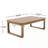 Acacia Wood Outdoor Coffee Table