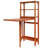 Astoria 2 - Person Wood Patio Dining Set with Rectangular Table