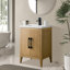 Meuble-lavabo simple 24 po avec plateau en céramique Chambery-119156864-94426580-95759525