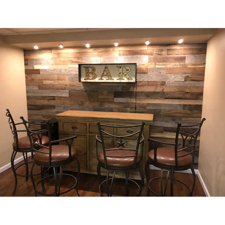 Random Width x Varying Length Barnwood Wall Panelling