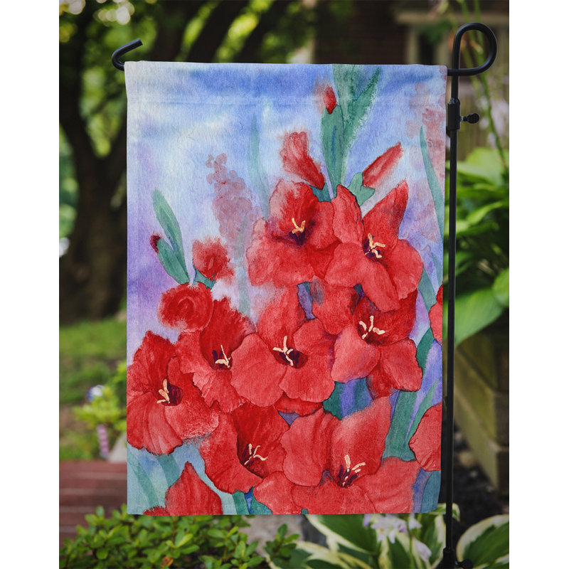 Kierulf Double Sided Polyester Garden Flag, 15" H  x 11" W