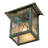 Zeibak Solid Brass Flush Mounted Sconce