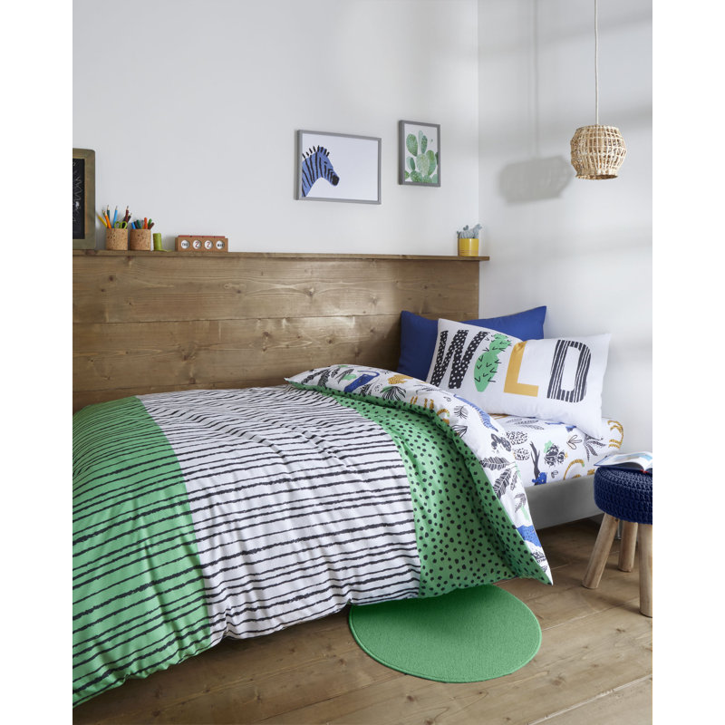 Born To Be Wild Duvet Cover Set, Single Duvet Cover + 1 Standard Pillowcase