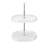 Rev-A-Shelf Polymer 2-Shelf 20" D-Shaped Lazy Susan Organizer for Corner Wall Kitchen Cabinets-93616382