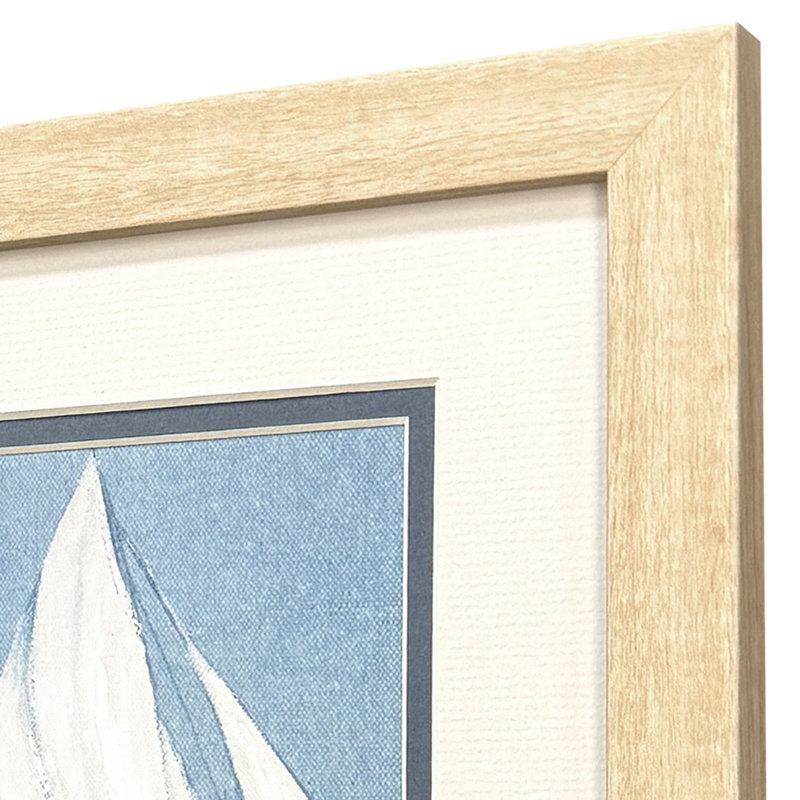 Azul La Mar Framed Art