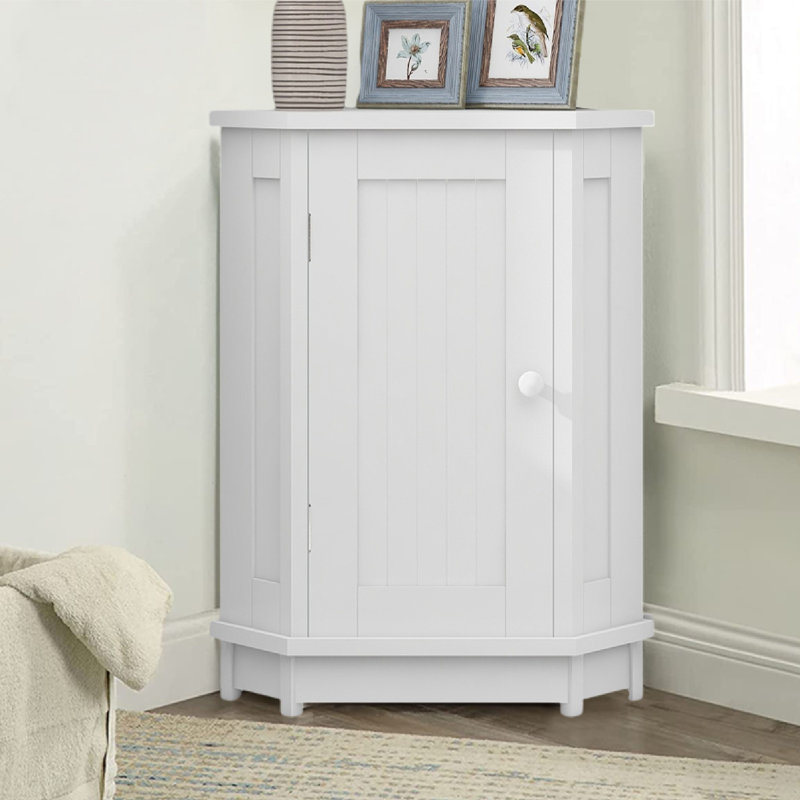 Gerell Bathroom Cabinet, White
