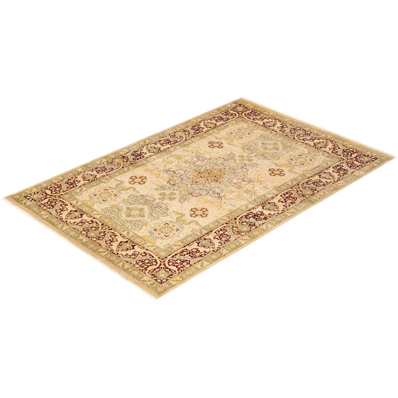 Classic One-of-a-Kind 5' 10" X 9' 2" Hand Knotted Area Rug