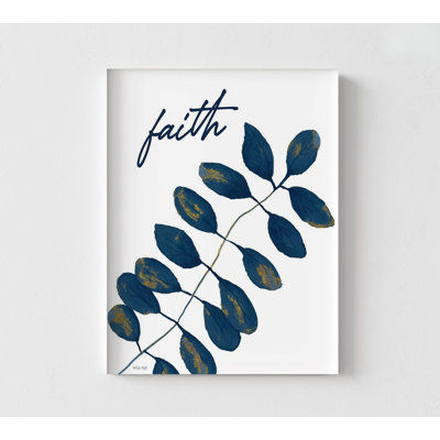 Faith bleu marine feuilles par Cindy Jacobs