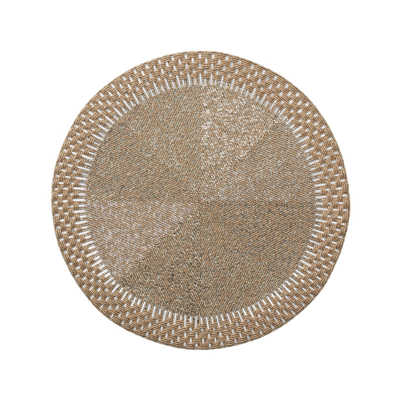 Palisade Placemat, Gold/Silver