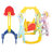 Tobbi 5 in 1 Toddler Slide and Swing Set-59734331
