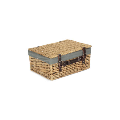 Wicker Hamper with Lining