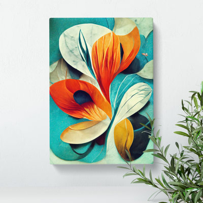 XV1022-3640X Pretty Abstract Floral No.4 - Print