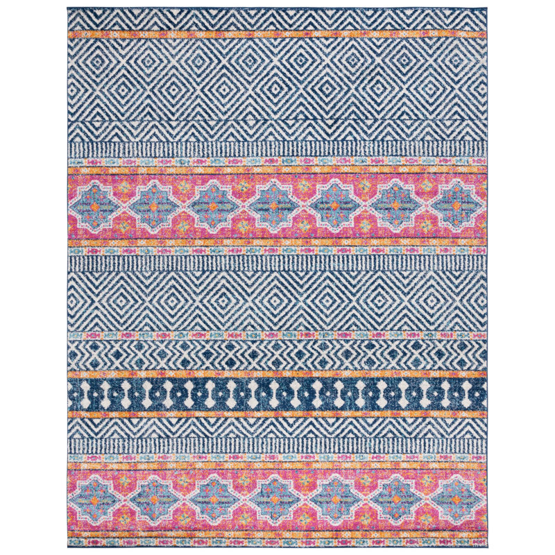 Dishant Performance Southwestern Rug, Rectangle 8' x 10'