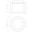 Arezzo 1 - Light Flush Mount