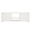 Meuble télé moderne blanc avec DEL - Conception simple pour toute pièce 16 couleurs, 51 L * 14 W * 16 H, convient à un meuble de divertissement de 55 po ou moins.-118013372