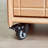 Large - capacity Movable Coat Rack with Storage-112267454