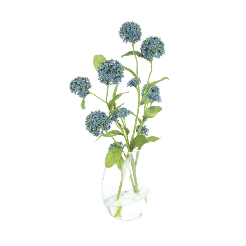 Boule de neige dans un vase en verre