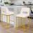 26 Inch Fresh Look Upholstered Faux Leather Counter Height Bar Stools With Metal Frame-111990160-124553238
