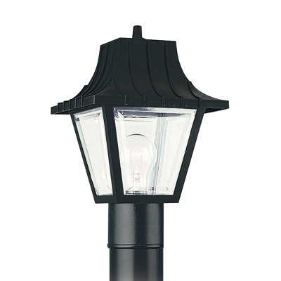 One Light Outdoor Post Lantern from Generation Lighting by Visual Comfort