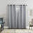 Sun Zero Aldwin Slub Texture Magnetic Closure 100% Blackout Grommet Curtain Panel-110987437-110987440