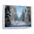 White Floater Framed