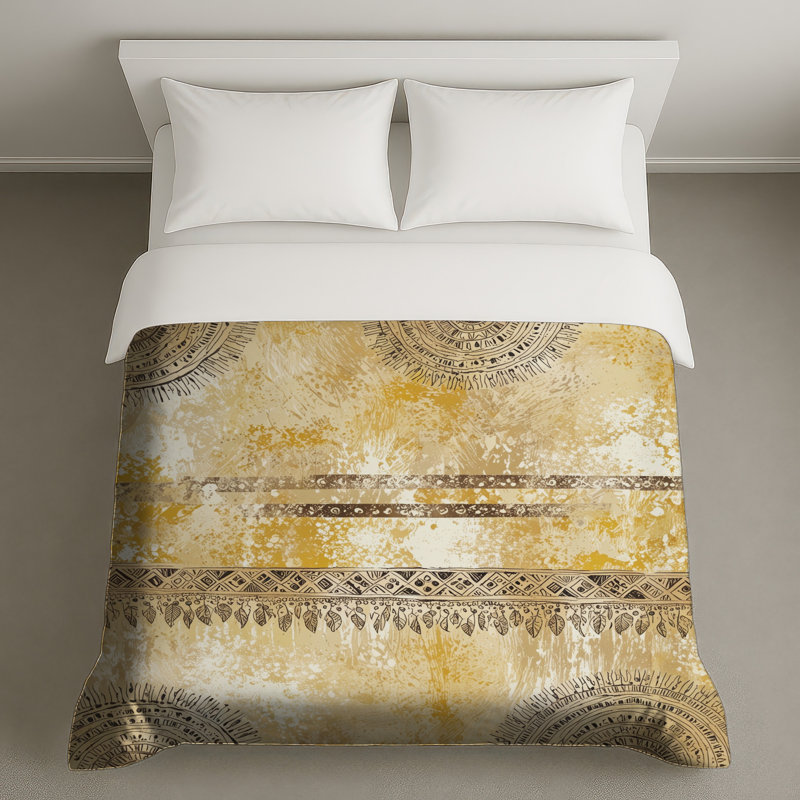 Housses de couette à motif tribal Mandala, Twin