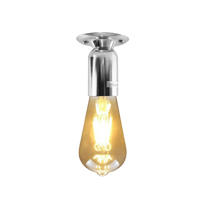 Northside Semi Flush Mount, Chrome