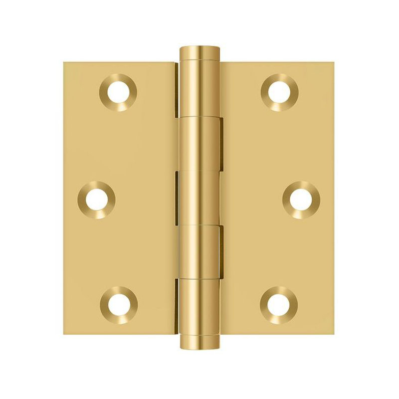 Hinge, PVD Polished Brass