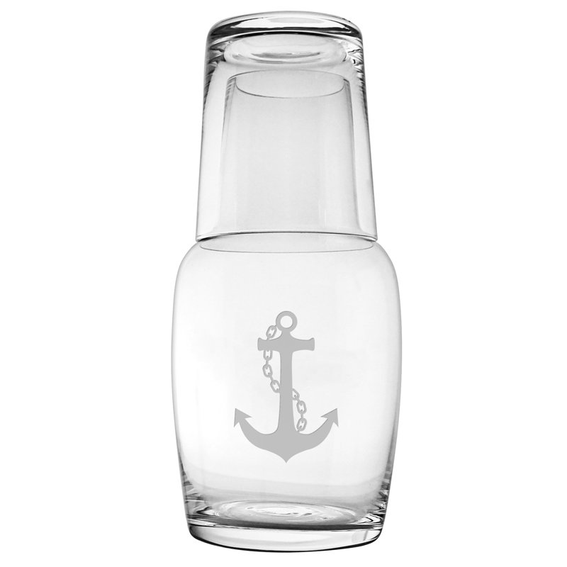 Zimmermann Glass 2 - Piece Carafe Set