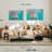 Avery Stylish Patterns Turquoise-108930310