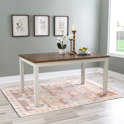 Atiqa Painted Rustic Dining Table