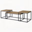 Ensemble de tables basses 3 pièces Mango