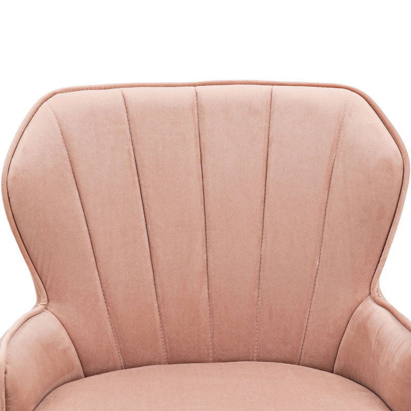 Tabouret pivotant de 27,95 po, Rose