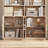 Kirklyn 73" H Standard Storage Bookcase with Doors and 8 Open Shelves, Modern Wood Organizer-101055693