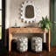 Bergenfield Leopard Jacquard Ottoman-21371824