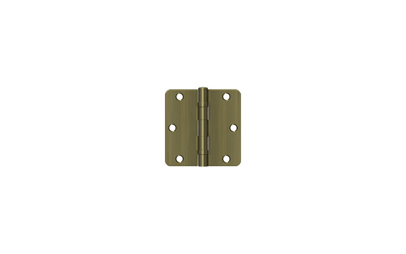 64'' x 64'' Steel Surface Mount Hinge, Antique Brass