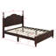 Carmena Retro Style Platform Bed-355159881-355159884