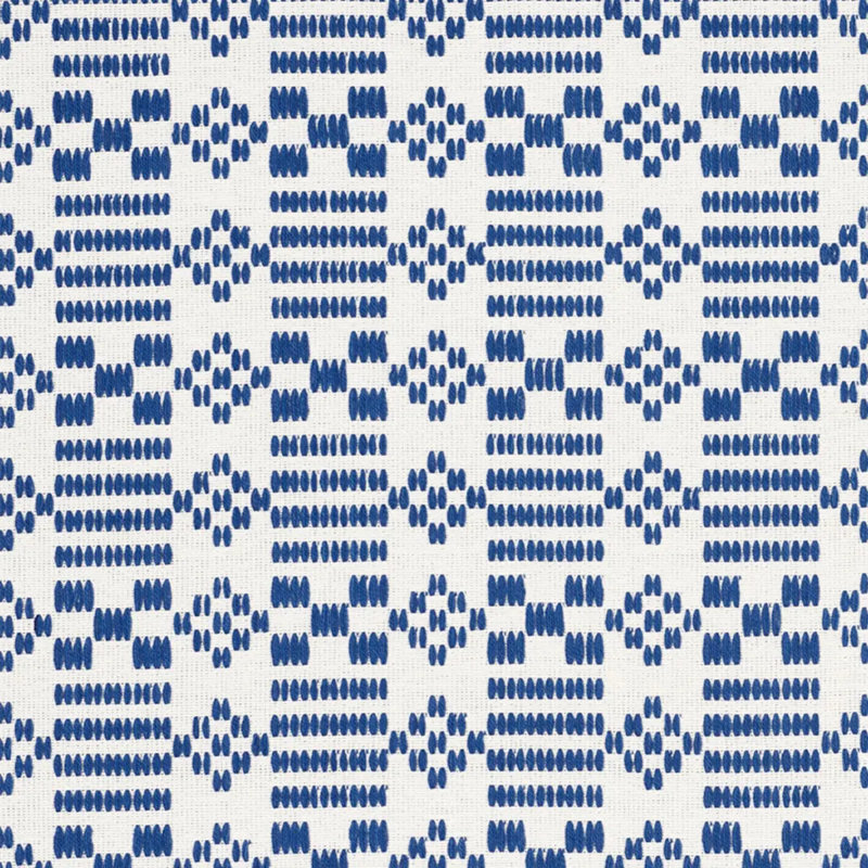 Wilson Embroidery Fabric, Indigo