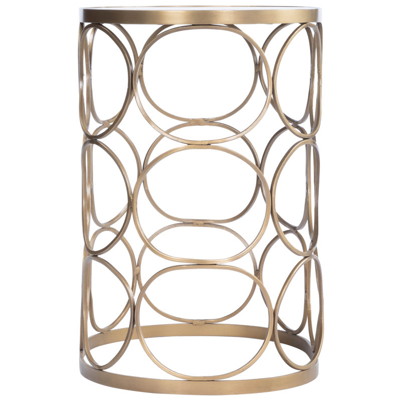 Talulah Oval Marble Side Table