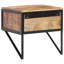 Adaliyah 40cm W Iron Bedside Table