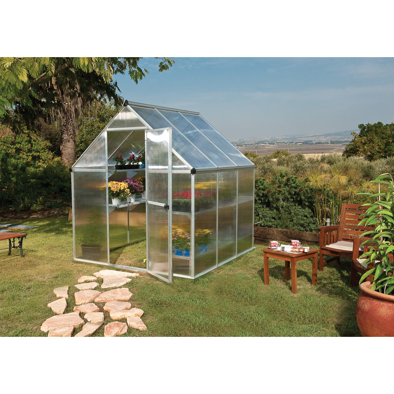 Nature Twin 6 Ft. W x 6 Ft. D Greenhouse