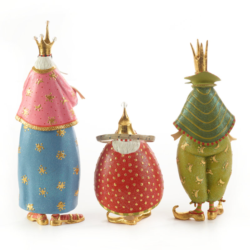 Patience Brewster Nativity World Magi Figures