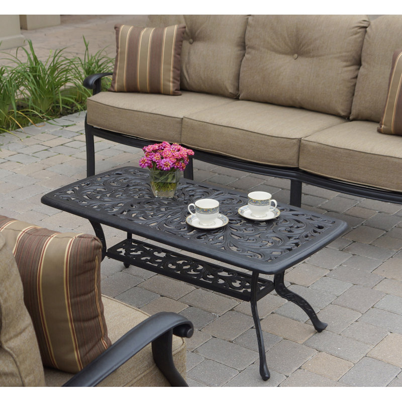 Cartee 21" x 42'' Rectangular Coffee Table